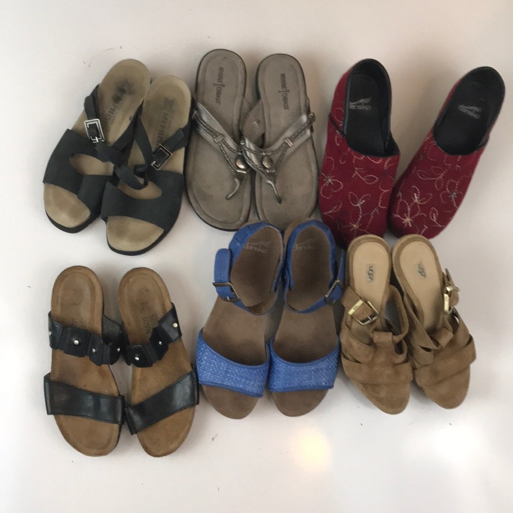 Crazy Lot Wont Last 6 UGG DANSKO MEPHISTO DIFF Sz